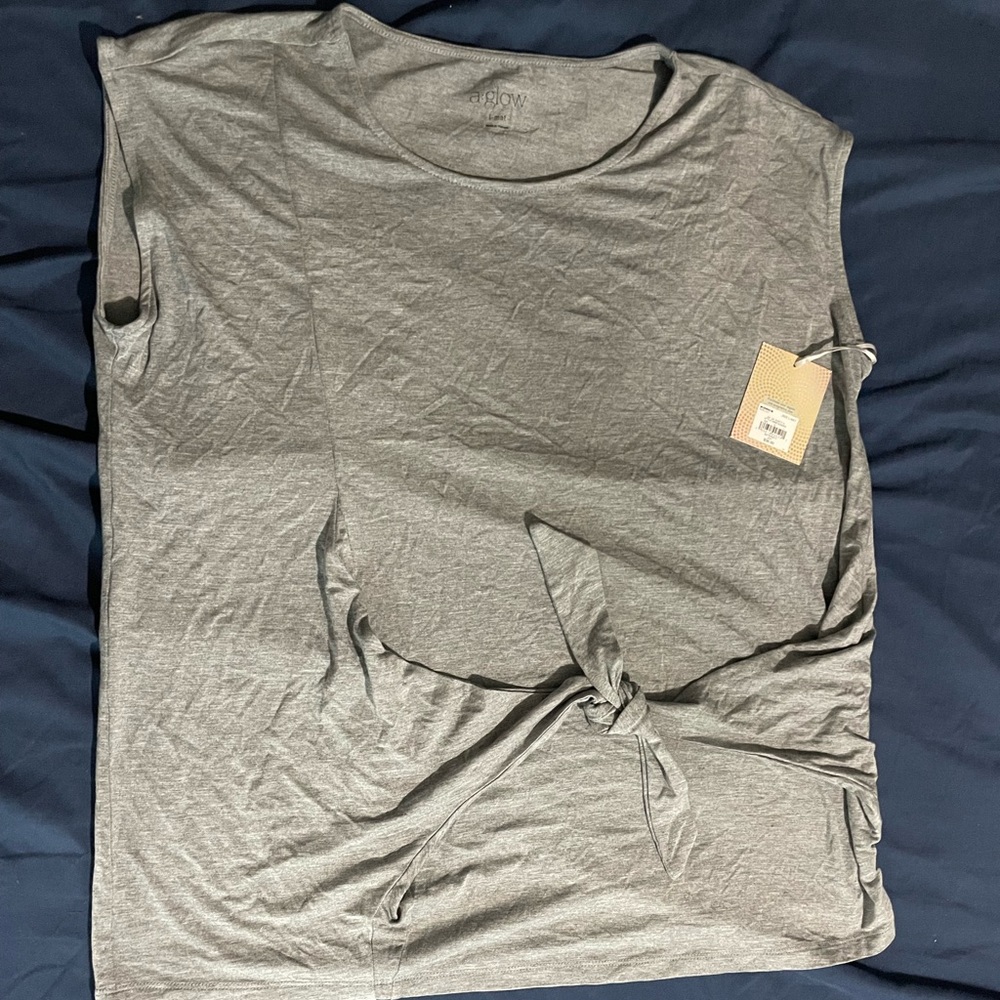 Grey Maternity Top